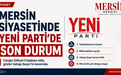 Mersin Siyasetinde Yeni Bir Fay Hattı: YENİ Parti’de Son Durum