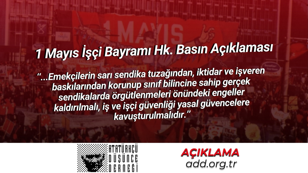 ADD “Emek En Yüce Değerdir”