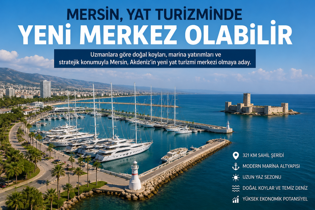 Mersin, Yat Turizminde Akdeniz’in Yeni Gözdesi Olabilir