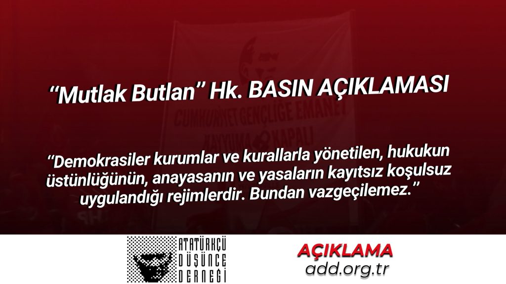 ”mutlak Butlan” Hk. Basın Açıklaması
