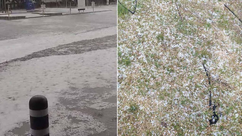 Çanakkale mayıs ortasında beyaza büründü