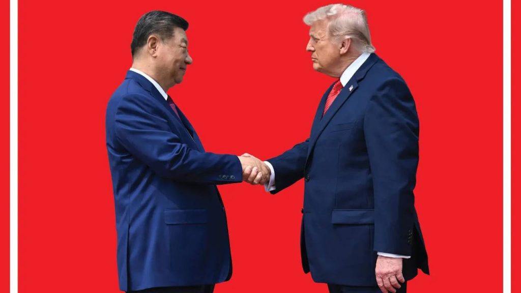 Trump Şi’nin gölgesinde mi kaldı? Dünyanın konuştuğu o fotoğraf kapağa taşındı!