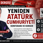 Mersin’de “yeniden Atatürk Cumhuriyeti” Konferansı Düzenlenecek