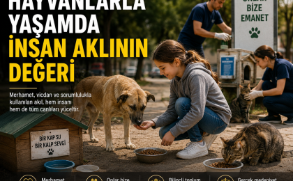 Hayvanlarla Yaşamda İnsan Aklının Değeri