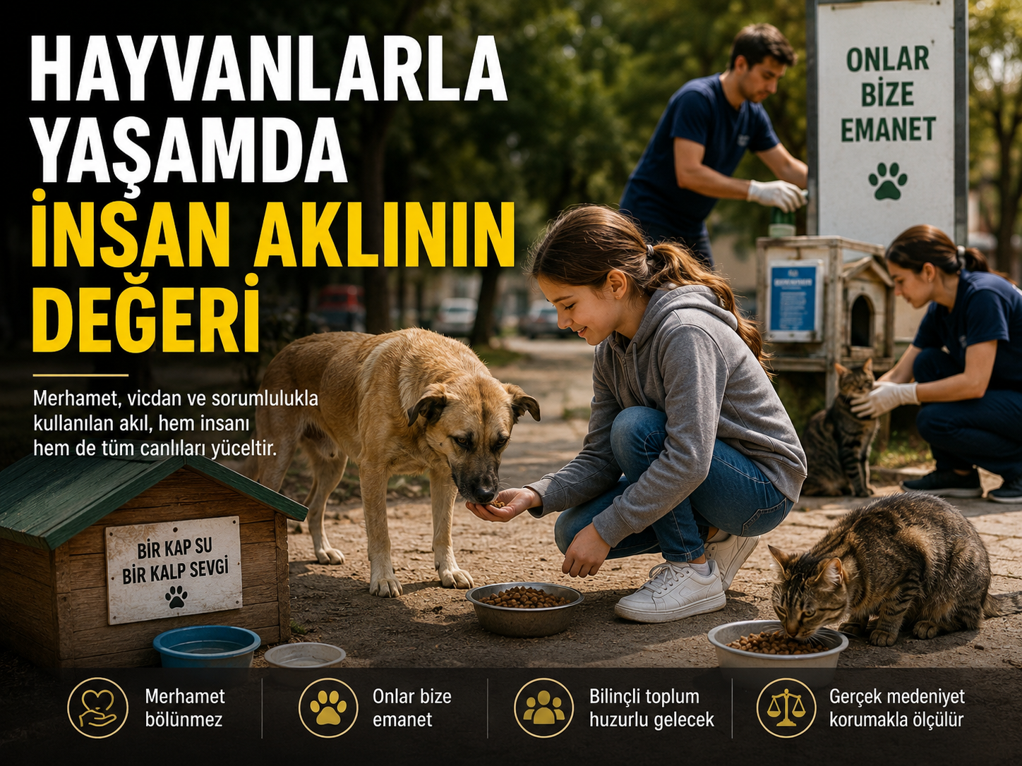 Hayvanlarla Yaşamda İnsan Aklının Değeri