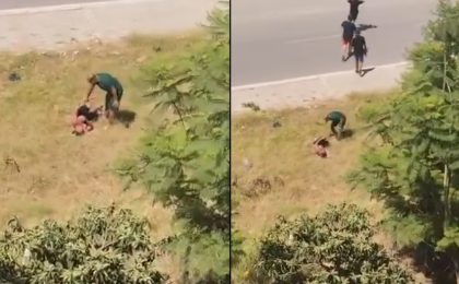 Adana’da Sıcaktan Bunalıp Kanala Giren Oğlunu Kemerle Dövdü