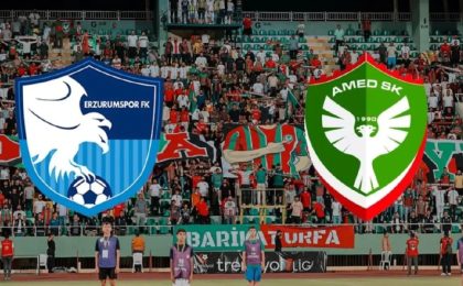 Amedspor ve Erzurumspor Yine karşı Karşıya Geldi
