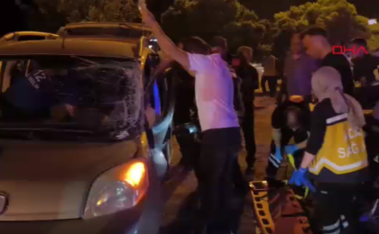 Burdur’da Yürekleri Ağza Getiren Kaza! 3 Kişi Yaralandı