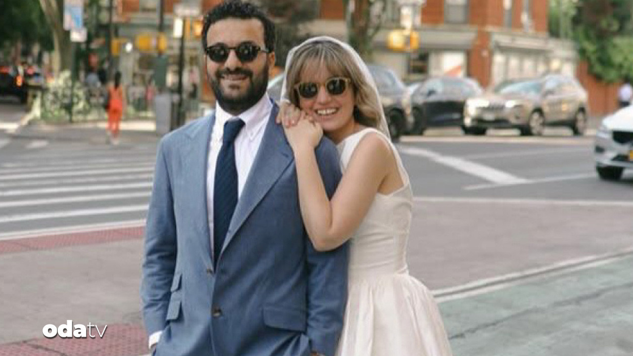 Hasan Can Kaya ile Duygu Karabaş New York’ta evlendi
