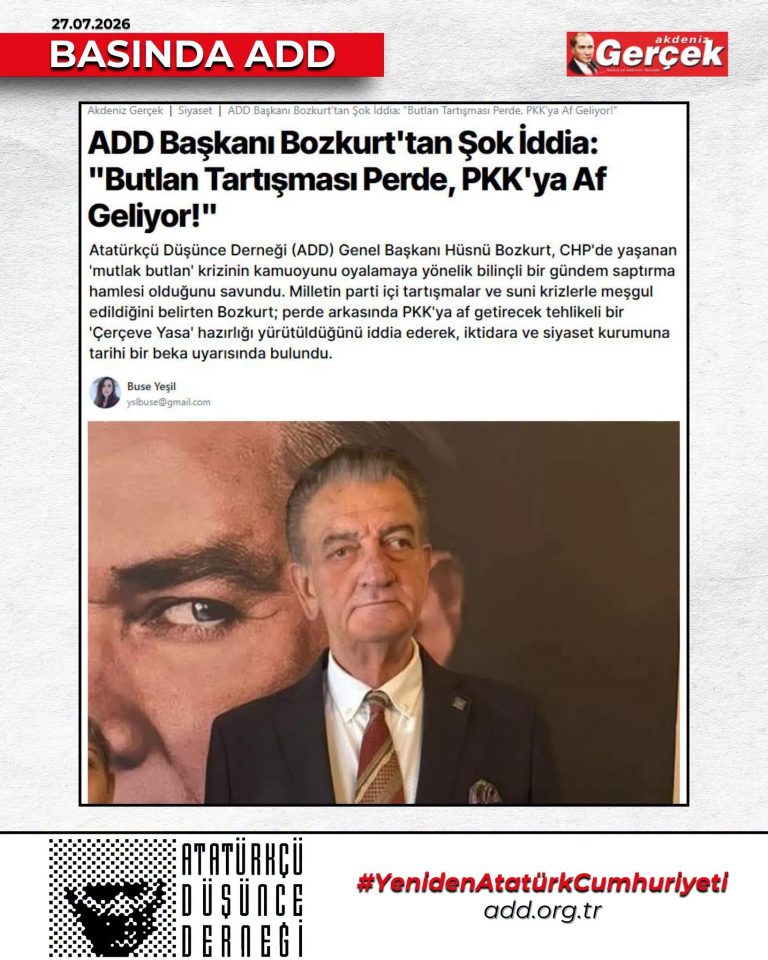 Mustafa Hüsnü Bozkurt: “butlan Tartışmaları Asıl Gündemi Gölgeliyor”