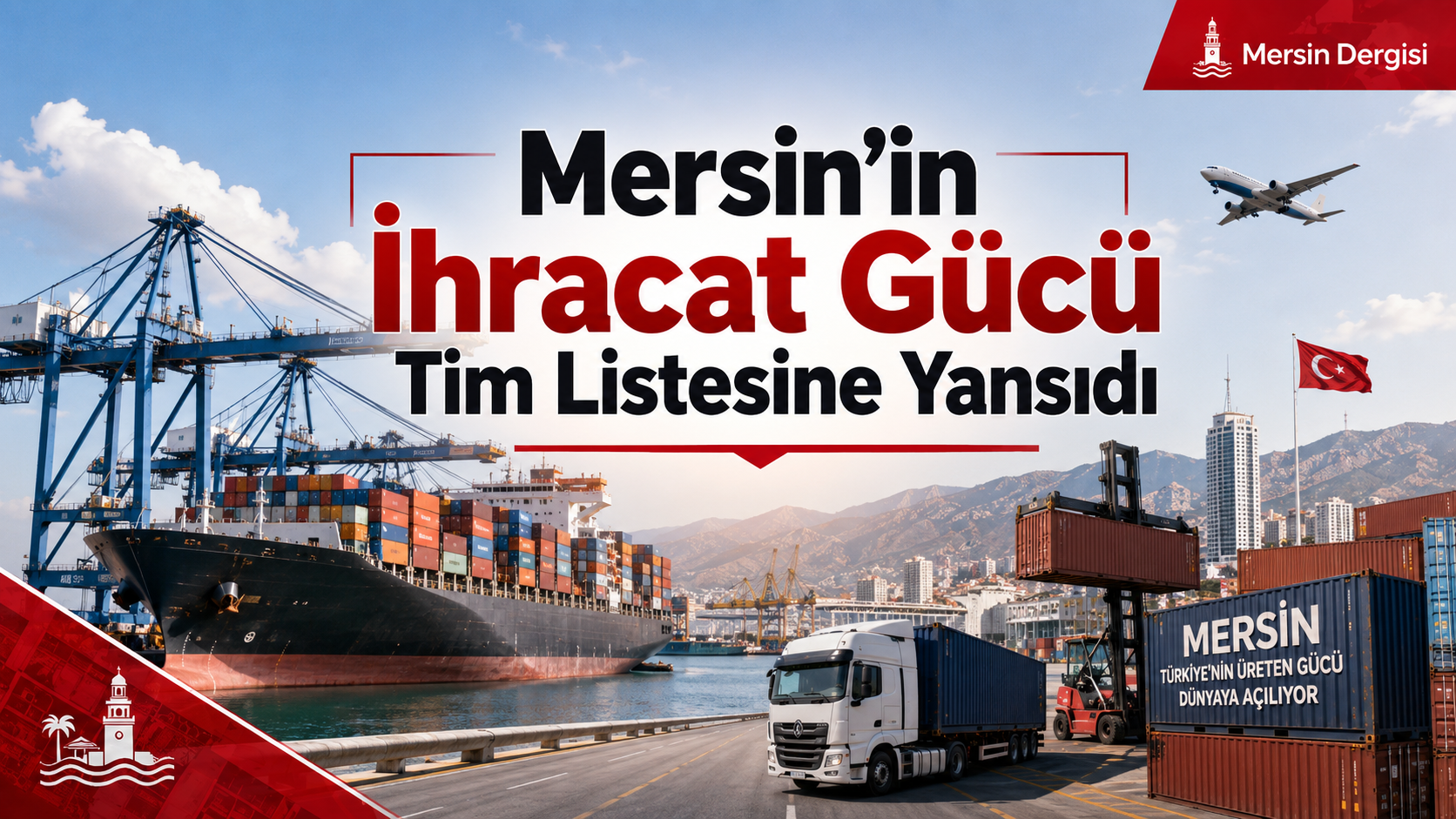 Mersin’in İhracat Gücü Tim Listesine Yansıdı: 22 Firma İlk 1000’de