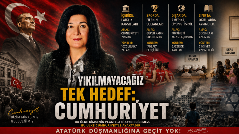 Yıkılmayacağız, Tek Hedef Cumhuriyet
