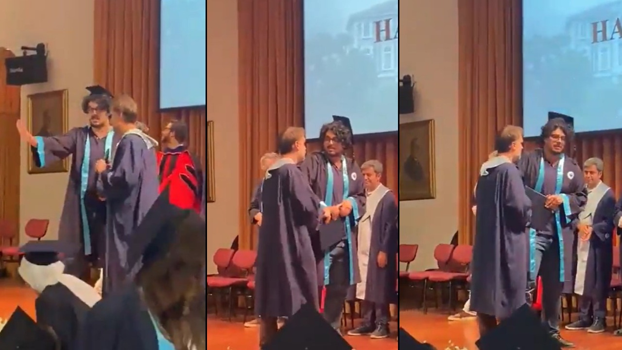 Boğaziçi’nde Olaylı Mezuniyet: Fotoğraf Çekilmek İstemeyen Öğrenciye Diplomasını Verirken Zorluk Çıkardı