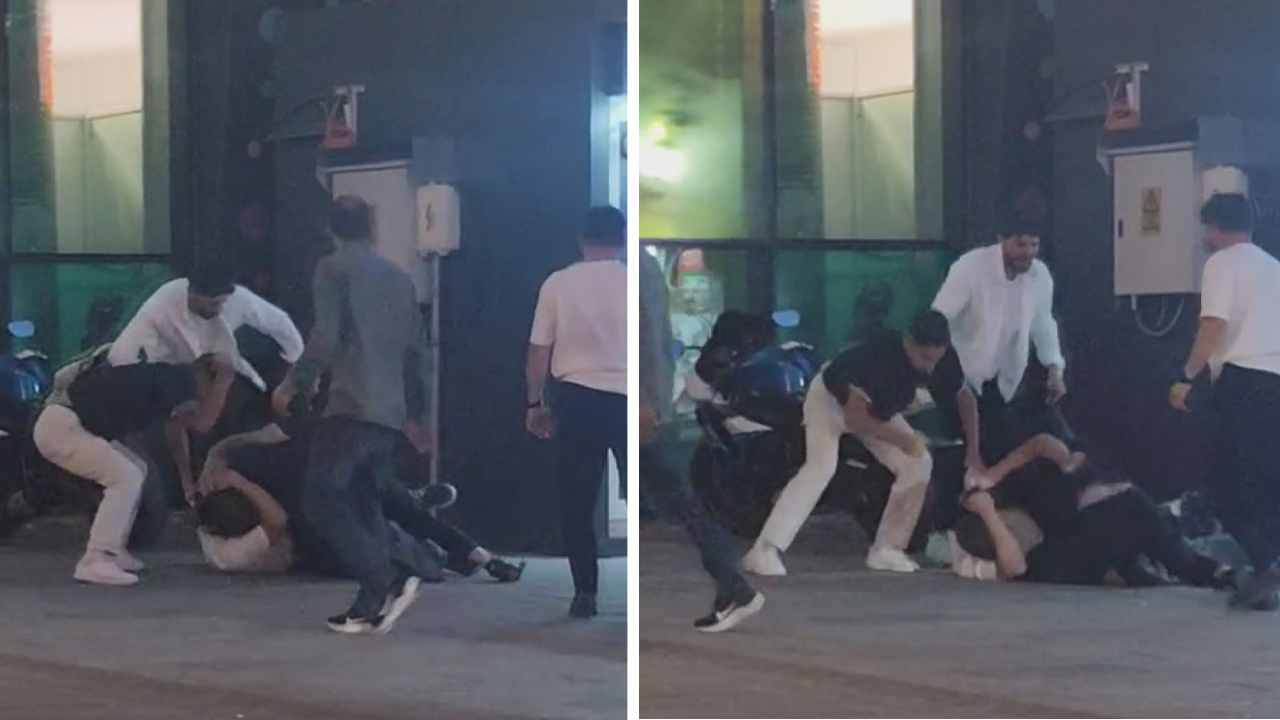 İstanbul’da Meydan Savaşı! Yere Düşürdükleri Gence Demirle Vurup Tekme Tokat Dövdüler