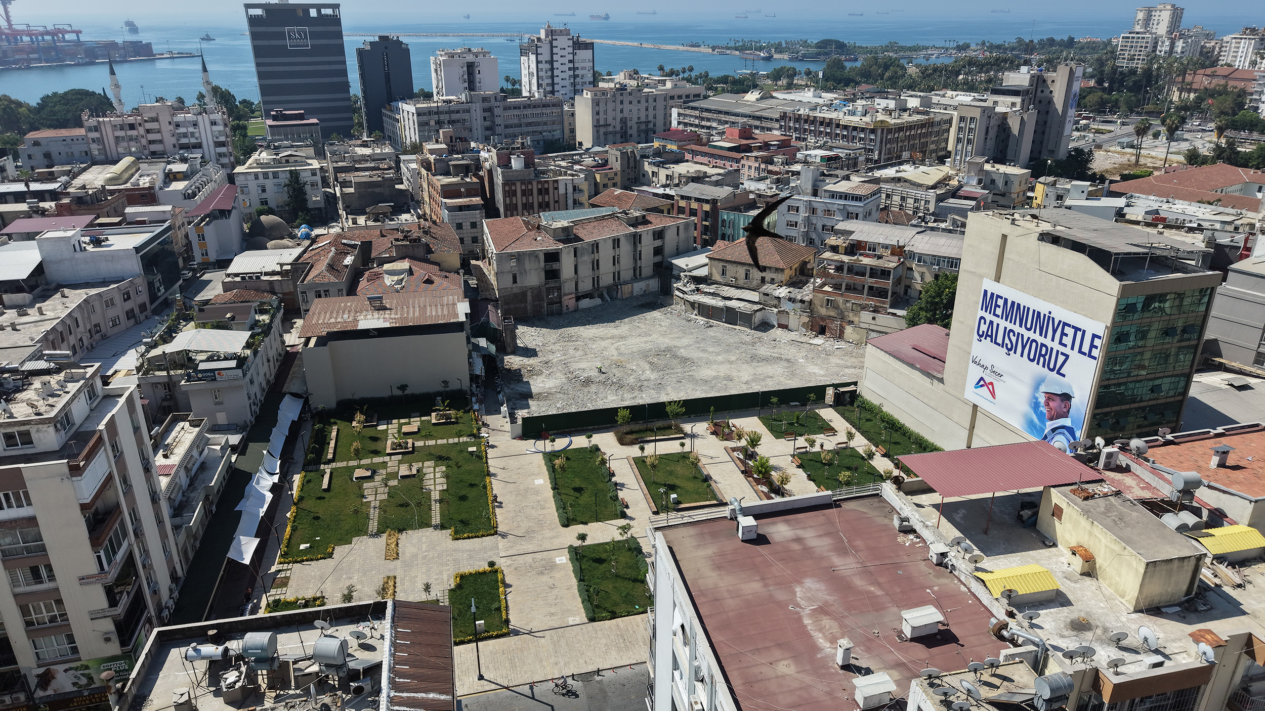 Mersin Büyükşehir’den Kent Merkezine Nefes Aldıracak Proje