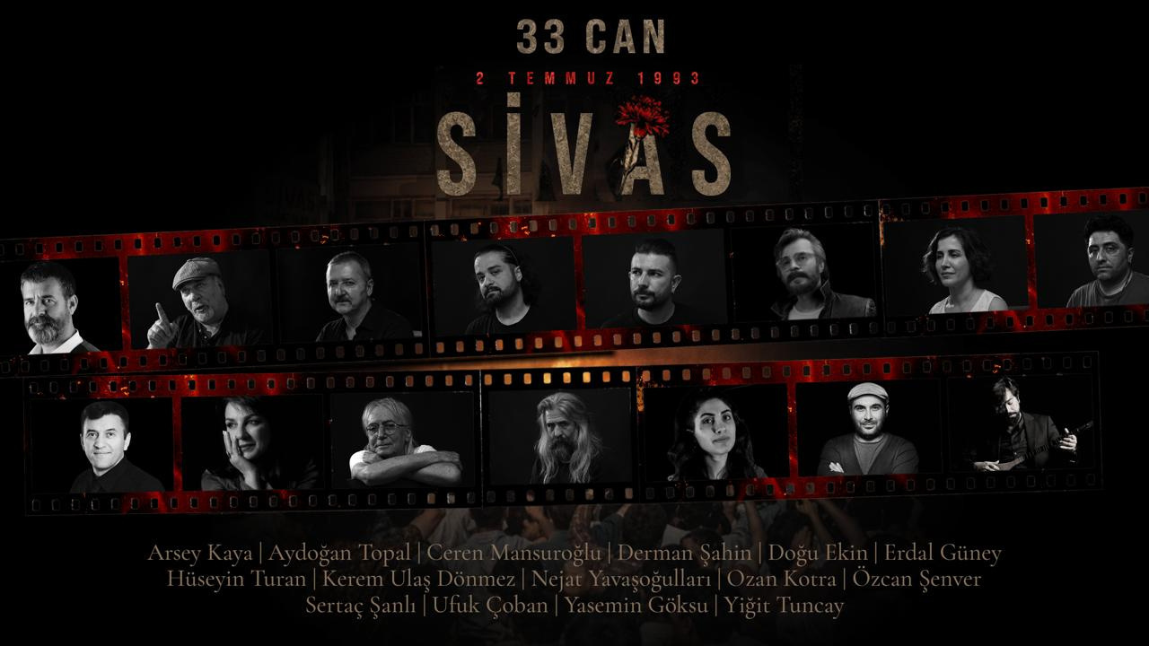 Sanatçılardan Madımak Katliamı için Özel Şarkı! ’33 Can’