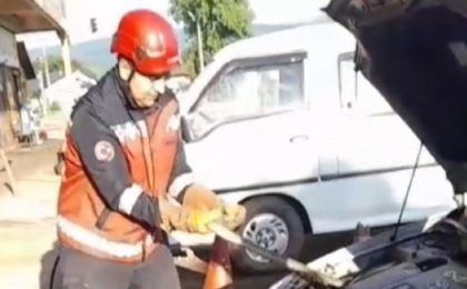 Sürücülerin Korkulu Rüyası! Sakarya’da Aracın Kaputundan Yılan Çıktı!