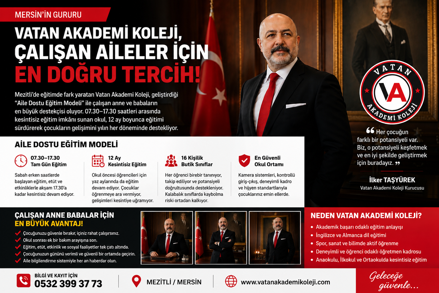 Vatan Akademi Koleji, Çalışan Ailelerin En Büyük Destekçisi Oluyor