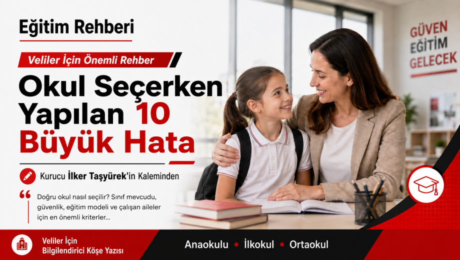 Okul Seçerken Yapılan 10 Büyük Hata