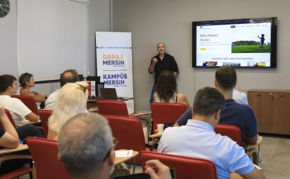 Büyükşehir Kampüs Mersin ve Garaj Mersin’de Dijital Dönüşüm Eğitimleri Sürüyor