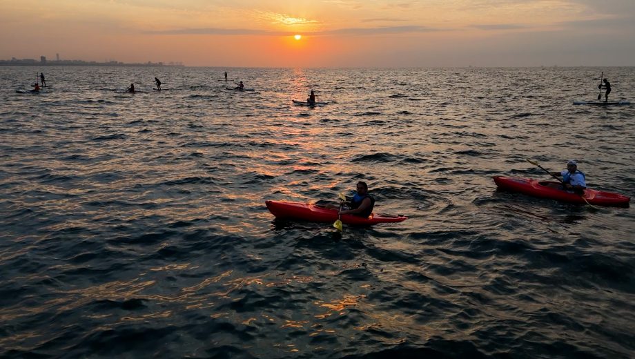 Mersinliler Güne Büyükşehir’in Su Sporlarıyla Başlıyor
