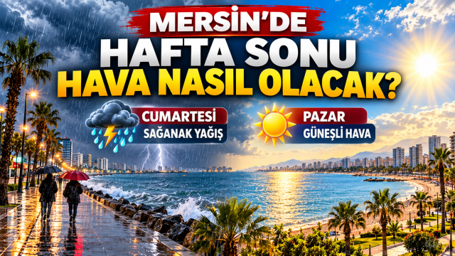 Mersin’de Hafta Sonu Hava Nasıl Olacak?