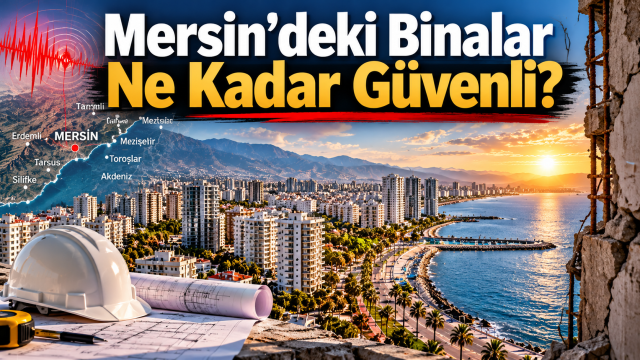 Mersin’deki Binalar Ne kadar Güvenli? Deprem Riski, Yapı Stoku ve Kentsel Dönüşüm Gerçeği