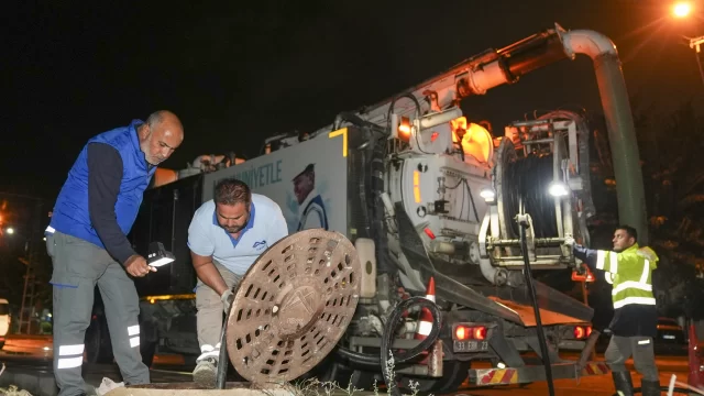 Mersin Büyükşehir ve Meski ‘kriz Masası’ ile Yağmurun Olası Olumsuzluklarına karşı Teyakkuzda